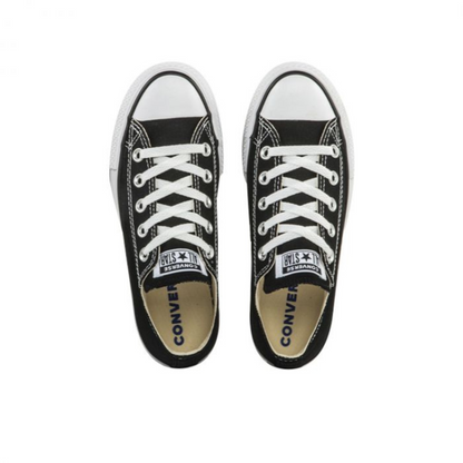 Converse Negras con Plataforma